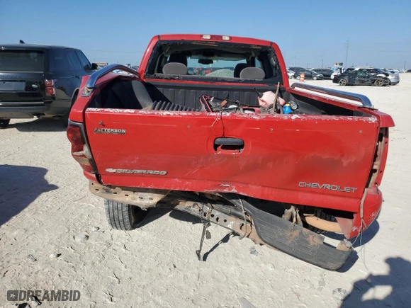2005 Chevrolet Silverado 1500 Work Truck with VIN 1GCEC19X55Z352657, listed as a Copart auction lot 47005995 with 0 mi miles and Salvage Title. Bid and sale history available at carsss.com. Image 6.