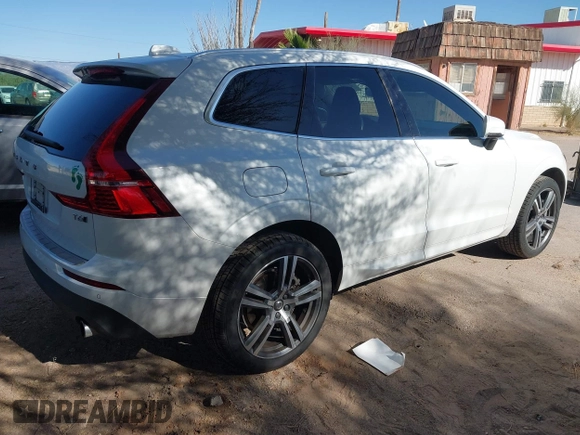 2020 Volvo XC60 Momentum with VIN YV4A22RK6L1553603, listed as a IAAI auction lot 41103991 with 67,509 mi miles and . Bid and sale history available at DreamBid. Image 4.