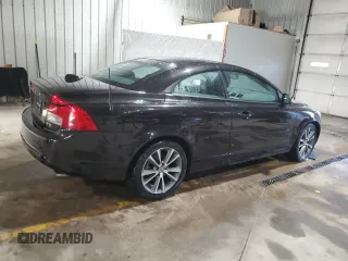 2012 Volvo C70 T5 with VIN YV1672MC0CJ126017, listed as a Copart auction lot 44784185 with 79,203 mi miles and Salvage Title. Bid and sale history available at carsss.com. Image 3.