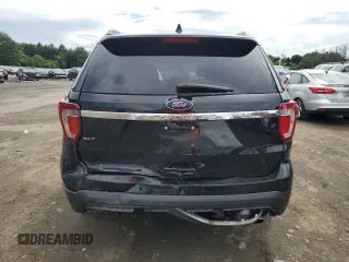2017 Ford Explorer XLT with VIN 1FM5K7D85HGB28256, listed as a Copart auction lot 61349915 with 87,560 mi miles and Salvage title. Bid and sale history available at DreamBid. Image 6.