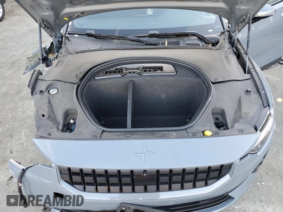 2023 Polestar 2 with VIN YSMED3KA0PL147904, listed as a Copart auction lot 74588974 with 40,199 mi miles and Salvage Title. Bid and sale history available at carsss.com. Image 11.