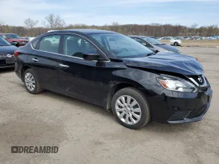 2019 Nissan Sentra SV with VIN 3N1AB7AP4KY436879, listed as a Copart auction lot 53549785 with 55,367 mi miles and Salvage Title. Bid and sale history available at DreamBid. Image 4.