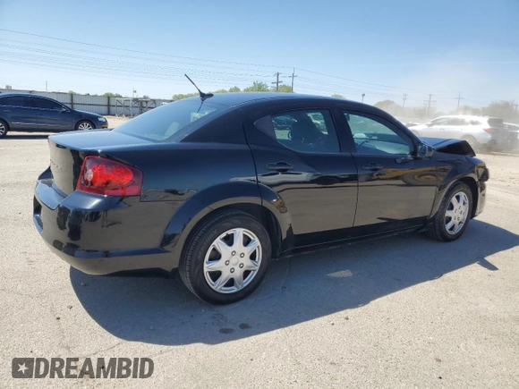 2012 Dodge Avenger SE with VIN 1C3CDZABXCN220988, listed as a Copart auction lot 53003895 with 145,503 mi miles and Salvage Title. Bid and sale history available at carsss.com. Image 3.