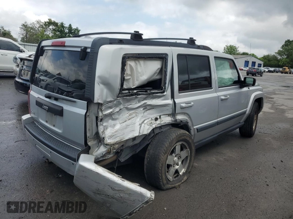 2009 Jeep Commander Sport z VIN 1J8HG48K29C531877, wystawiony jako Copart lot #58708825 z przebiegiem 198 585 mil mil oraz Szkoda całkowita • Salvage title. Historia ofert i sprzedaży dostępna na DreamBid. Obrazek 3.