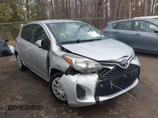 2015 Toyota Yaris L with VIN VNKKTUD33FA028588, listed as a IAAI auction lot 41575230 with 148,071 mi miles. Bid and sale history available at carsss.com. Image 6.
