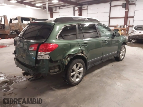 2013 Subaru Outback 2.5i Premium with VIN 4S4BRCCC0D1295764, listed as a IAAI auction lot 41295919 with 143,073 mi miles. Bid and sale history available at carsss.com. Image 4.