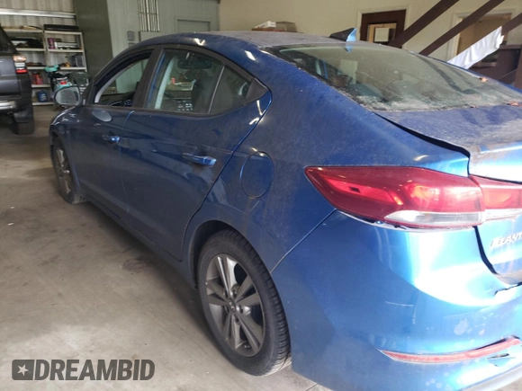 2017 Hyundai Elantra SE with VIN 5NPD84LF9HH138751, listed as a Copart auction lot 54391665 with 87,359 mi miles and Non repairable. Bid and sale history available at DreamBid. Image 2.