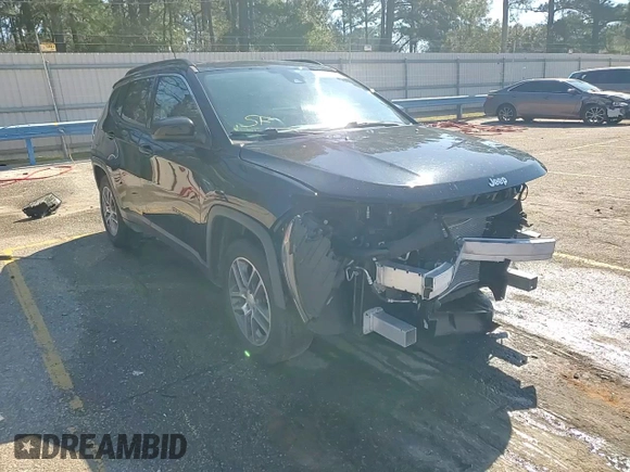 2020 Jeep Compass Latitude with VIN 3C4NJCBB9LT258897, listed as a Copart auction lot 44641235 with 90,655 mi miles and Salvage Title. Bid and sale history available at carsss.com. Image 15.