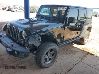 2013 Jeep Wrangler Unlimited Rubicon с VIN 1C4BJWFG9DL694219, выставлен на аукционе Copart как лот 64316965 с пробегом 269 112 миль миль и Списание • Salvage title. История ставок и продаж доступна на DreamBid. Изображение 1.
