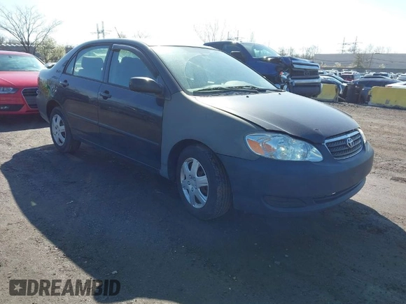 2007 Toyota Corolla CE with VIN JTDBR32E970109561, listed as a IAAI auction lot 41992222 with 199,407 mi miles. Bid and sale history available at carsss.com. Image 1.
