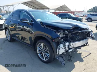 2025 Lexus NX 350h Luxury с VIN JTJHKCEZ5S2059653, выставлен на аукционе IAAI как лот 42756287 с пробегом 1 727 миль миль и . История ставок и продаж доступна на DreamBid. Изображение 1.