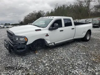 2024 Ram 3500 Tradesman with VIN 3C63RRGL0RG377886, listed as a Copart auction lot 87161344 with 1,620 mi miles and Salvage Title. Bid and sale history available at carsss.com. Image 1.