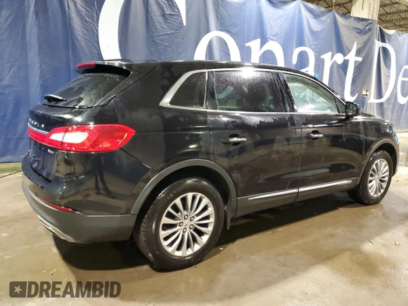 2018 Lincoln MKX Select with VIN 2LMPJ8KR3JBL39891, listed as a Copart auction lot 41443975 with 135,059 mi miles and Clean Title. Bid and sale history available at carsss.com. Image 3.