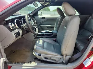 2005 Ford Mustang Deluxe with VIN 1ZVFT84N455187062, listed as a Copart auction lot 61953205 with 112,238 mi miles and Non repairable. Bid and sale history available at DreamBid. Image 7.