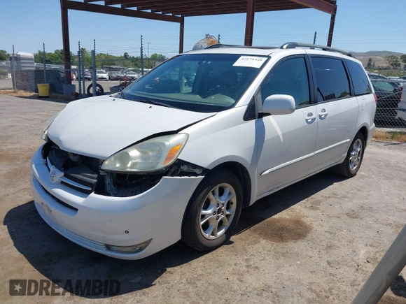 2005 Toyota Sienna XLE with VIN 5TDZA22C25S350614, listed as a IAAI auction lot 42179349 with 219,852 mi miles and . Bid and sale history available at carsss.com. Image 2.