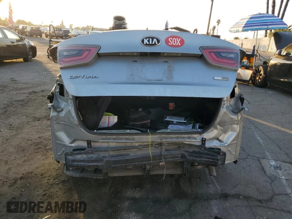 2016 Kia Optima Hybrid with VIN KNAGM4AD1G5096940, listed as a Copart auction lot 89160025 with 122,847 mi miles and Salvage Title. Bid and sale history available at carsss.com. Image 6.