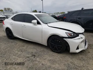 2017 Lexus IS with VIN JTHBA1D27H5049328, listed as a Copart auction lot 50242855 with 81,868 mi miles and Salvage Title. Bid and sale history available at carsss.com. Image 4.
