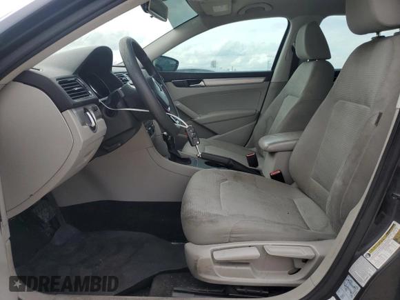 2017 Volkswagen Passat S with VIN 1VWAT7A30HC048893, listed as a Copart auction lot 55266315 with 199,490 mi miles and Salvage title. Bid and sale history available at DreamBid. Image 7.