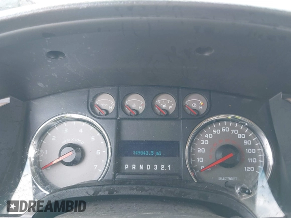 2009 Ford F-150 STX with VIN 1FTRX12879KC22726, listed as a IAAI auction lot 41517755 with 149,043 mi miles. Bid and sale history available at carsss.com. Image 7.