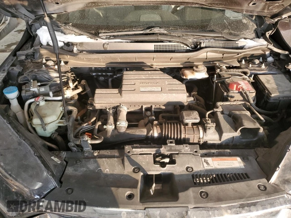 2017 Honda CR-V EX-L with VIN 5J6RW2H81HL032875, listed as a Copart auction lot 45604395 with 130,000 mi miles and Salvage Title. Bid and sale history available at DreamBid. Image 13.