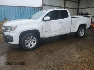 2021 Chevrolet Colorado 4WD LT with VIN 1GCHTCEA4M1238592, listed as a Copart auction lot 52182085 with 58,974 mi miles and Clean Title. Bid and sale history available at carsss.com. Image 1.