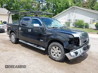 2012 Ford F-150 XL with VIN 1FTFW1ET9CFA54688, listed as a IAAI auction lot 42350983 with 184,371 mi miles and . Bid and sale history available at DreamBid. Image 1.