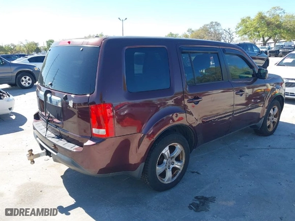 2013 Honda Pilot EX-L with VIN 5FNYF3H52DB028070, listed as a IAAI auction lot 41784152 with 219,867 mi miles. Bid and sale history available at carsss.com. Image 4.