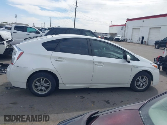 2011 Toyota Prius I with VIN JTDKN3DU1B5327022, listed as a IAAI auction lot 42023631 with 255,638 mi miles and . Bid and sale history available at DreamBid. Image 12.