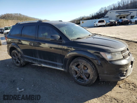 2019 Dodge Journey Crossroad with VIN 3C4PDCGB5KT865905, listed as a Copart auction lot 89171375 with 51,818 mi miles and Salvage Title. Bid and sale history available at DreamBid. Image 4.