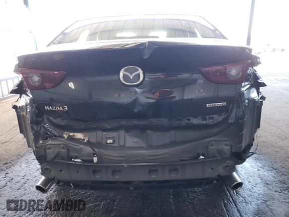 2025 Mazda 3 S Preferred with VIN JM1BPACM8S1763048, listed as a Copart auction lot 49220495 with 4,851 mi miles and Clean Title. Bid and sale history available at DreamBid. Image 6.