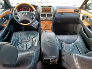 2003 Lexus LS 430 with VIN JTHBN30F530116362, listed as a Copart auction lot 52975725 with 254,221 mi miles and Salvage Title. Bid and sale history available at carsss.com. Image 8.