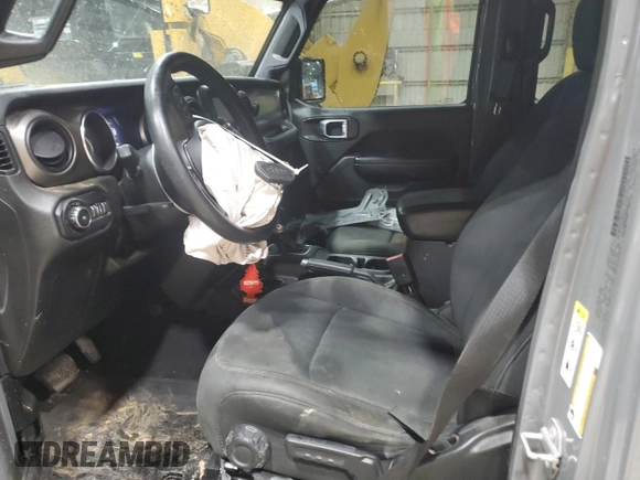 2018 Jeep Wrangler Unlimited Sport S с VIN 1C4HJXDNXJW225524, выставлен на аукционе Copart как лот 59790115 с пробегом 141 537 миль миль и Списание • Salvage title. История ставок и продаж доступна на DreamBid. Изображение 7.