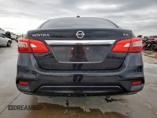 2017 Nissan Sentra S with VIN 3N1AB7AP4HY361416, listed as a Copart auction lot 54874445 with 91,868 mi miles and Salvage Title. Bid and sale history available at DreamBid. Image 6.