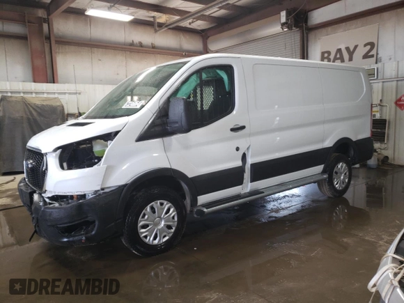 2024 Ford Transit Cargo with VIN 1FTBR1Y82RKA40676, listed as a Copart auction lot 73246064 with 1,430 mi miles and Clean Title. Bid and sale history available at DreamBid. Image 1.