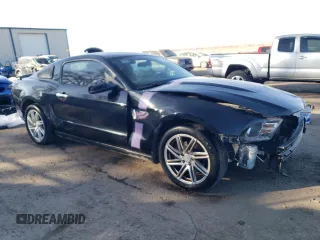 2011 Ford Mustang V6 with VIN 1ZVBP8AM8B5163034, listed as a Copart auction lot 83619534 with 112,949 mi miles and Salvage title. Bid and sale history available at DreamBid. Image 4.