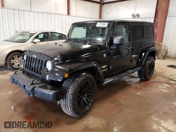 2014 Jeep Wrangler Unlimited Sahara с VIN 1C4BJWEG5EL255926, выставлен на аукционе Copart как лот 57759065 с пробегом 199 877 миль миль и Чистый • Clean title. История ставок и продаж доступна на DreamBid. Изображение 1.