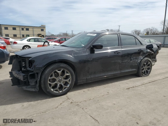 2017 Chrysler 300 with VIN 2C3CCAGG6HH648189, listed as a Copart auction lot 47281565 with 112,084 mi miles and Salvage Title. Bid and sale history available at carsss.com. Image 1.