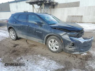 2021 Chevrolet Blazer LT z VIN 3GNKBHRS7MS526461, wystawiony jako Copart lot #83746194 z przebiegiem 62 816 mil mil oraz Szkoda całkowita • Salvage title. Historia ofert i sprzedaży dostępna na DreamBid. Obrazek 4.
