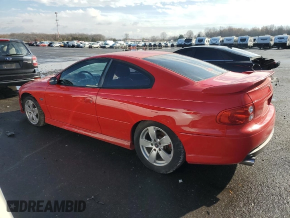 2005 Pontiac GTO with VIN 6G2VX12U85L358287, listed as a Copart auction lot 81937154 with 147,475 mi miles and Salvage Title. Bid and sale history available at carsss.com. Image 2.