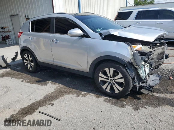 2012 Kia Sportage EX with VIN KNDPC3A21C7185453, listed as a Copart auction lot 56322245 with 142,410 mi miles and Salvage title. Bid and sale history available at DreamBid. Image 4.