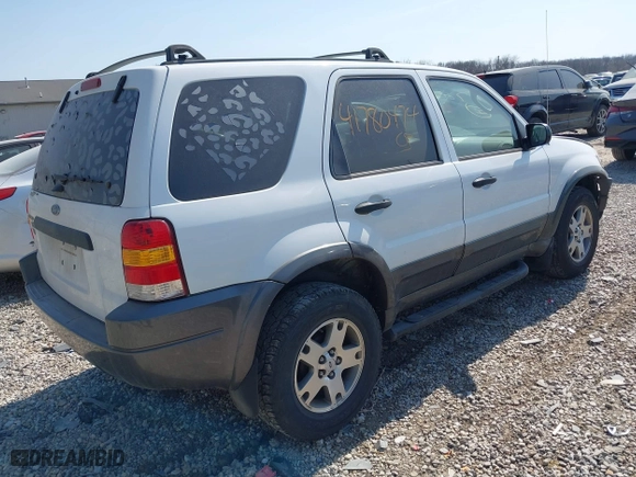 2004 Ford Escape XLT with VIN 1FMYU93164KA96674, listed as a IAAI auction lot 41780474 with 182,525 mi miles. Bid and sale history available at carsss.com. Image 4.