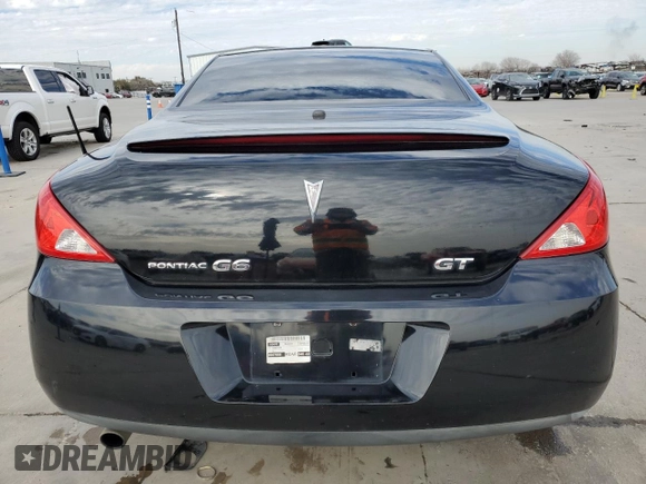 2008 Pontiac G6 GT with VIN 1G2ZH36N384120873, listed as a Copart auction lot 42388365 with 170,648 mi miles and Clean Title. Bid and sale history available at carsss.com. Image 6.