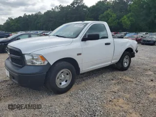 2018 Ram 1500 Tradesman with VIN 3C6JR6AT6JG238512, listed as a Copart auction lot 55235865 with 123,791 mi miles and Salvage title. Bid and sale history available at DreamBid. Image 1.