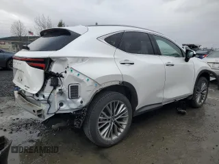 2023 Lexus NX 350h Luxury with VIN JTJHKCEZ4P5008778, listed as a Copart auction lot 45281265 with 21,724 mi miles and Salvage Title. Bid and sale history available at DreamBid. Image 3.