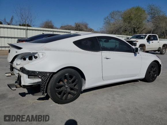 2016 Hyundai Genesis Coupe 3.8L Base with VIN KMHHT6KJ8GU136572, listed as a Copart auction lot 48153425 with 65,406 mi miles and Salvage Title. Bid and sale history available at carsss.com. Image 3.