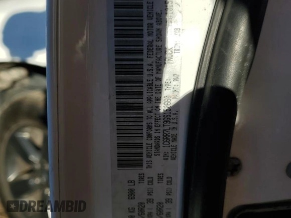 2016 Ram 1500 Outdoorsman with VIN 1C6RR7LT9GS150660, listed as a Copart auction lot 83416954 with 101,414 mi miles and Salvage title. Bid and sale history available at DreamBid. Image 12.