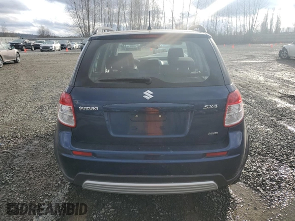 2011 Suzuki SX4 Crossover with VIN JS2YB5A35B6302411, listed as a Copart auction lot 80488394 with 63,532 mi miles and Salvage Title. Bid and sale history available at carsss.com. Image 6.