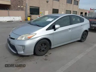 2012 Toyota Prius One with VIN JTDKN3DU4C5507872, listed as a IAAI auction lot 41739495 with 193,561 mi miles. Bid and sale history available at carsss.com. Image 2.