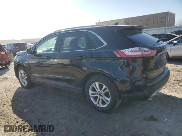 2019 Ford Edge SEL with VIN 2FMPK4J97KBC34419, listed as a Copart auction lot 47977035 with 82,609 mi miles and Salvage Title. Bid and sale history available at carsss.com. Image 2.