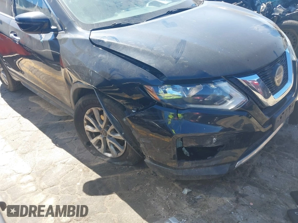 2018 Nissan Rogue SV with VIN JN8AT2MV5JW304330, listed as a IAAI auction lot 41822490 with 128,646 mi miles. Bid and sale history available at carsss.com. Image 6.